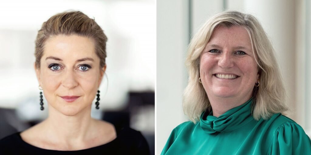 Portraits in Equinor’s announcement: Helle Østergaard Kristiansen on the left and Selina Thurer on the right; not a signing-ceremony photograph.