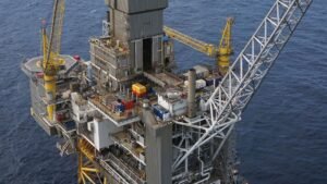 Oseberg Sør平台,来自Equinor原公告;不是Grimsnes探井现场。IKM / © Equinor。