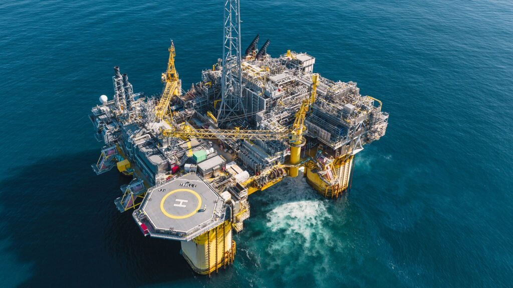 Troll C platform in Equinor's original announcement, not a completion ceremony. © Equinor.