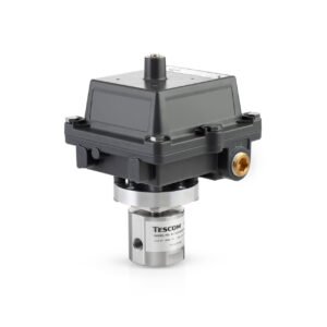 Emerson press image: TESCOM RC-X motorized injection-rate control valve.