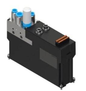Festo press image: VESC pneumatic isolation-valve controller.